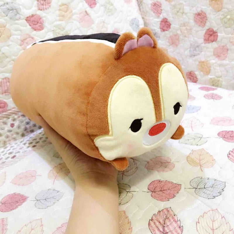 Finex 2 Pcs Set Chip and Dale Plush Travel Pillow Stackable Long Cushion for Long Flight car Ride Cruise - Image 5